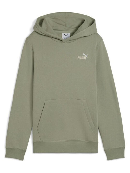 PUMA Fleece Kinder-Hoodie mit Kapuze und Tasche...