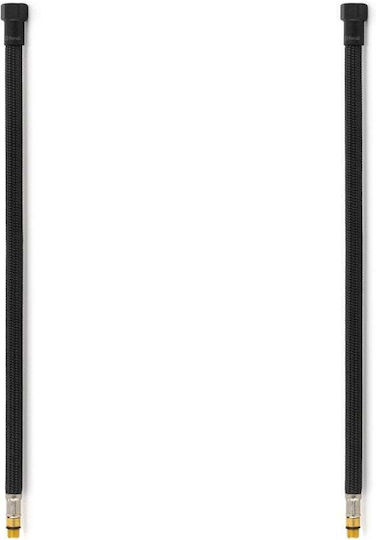 Tucai Гъвкав Маркуч за Смесител 2x60cm M10-l15.5 F1/2 Черен