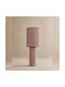 Forest Floor Lamp H130xL40cm Forest Green, Dusty Rose