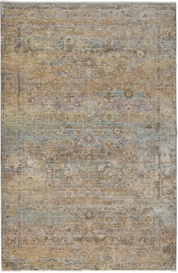 Biokarpet Biokarpet Naf Naf Fermino Mj91b Creme Hellblau 133x190