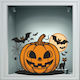 Αυτοκόλλητο Βιτρίνας - Halloween 42 - 80cm X 60cm