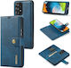 Crazy Horse Wallet-Hülle Blau Samsung Galaxy A53 5G