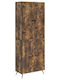 Bookcases Smoked Oak Wood (2 pcs) 69x34.5x180 cm