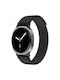 Fixed Nylon Sporty Strap Curea din Nailon pentru Samsung Galaxy Watch 9/8 Neagră Fixnst2-1622-bk