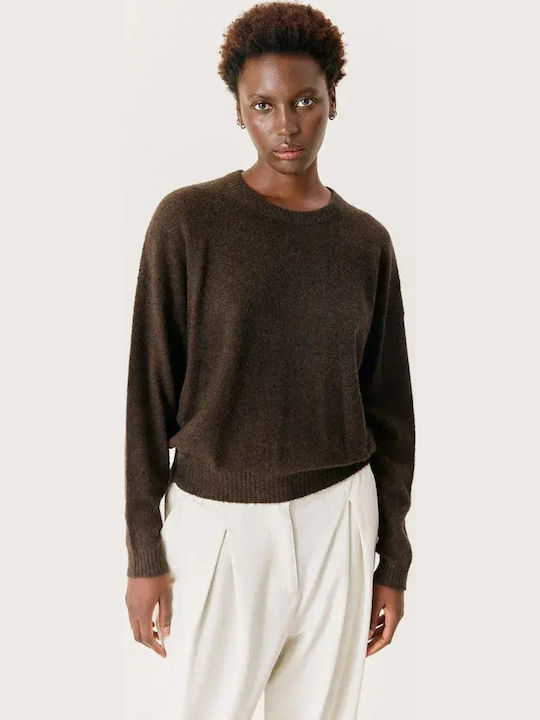 American Vintage Women's Long-Sleeve Cotton Tur...
