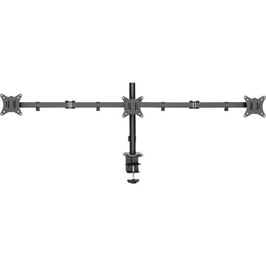 LogiLink Desk Mount for 3 Monitors up to 27" (BP0173)
