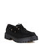 Suede Women's Loafers in Black