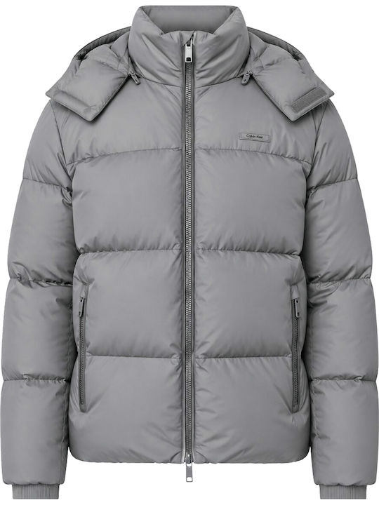 Calvin Klein Nylon Μπουφάν Γκρι