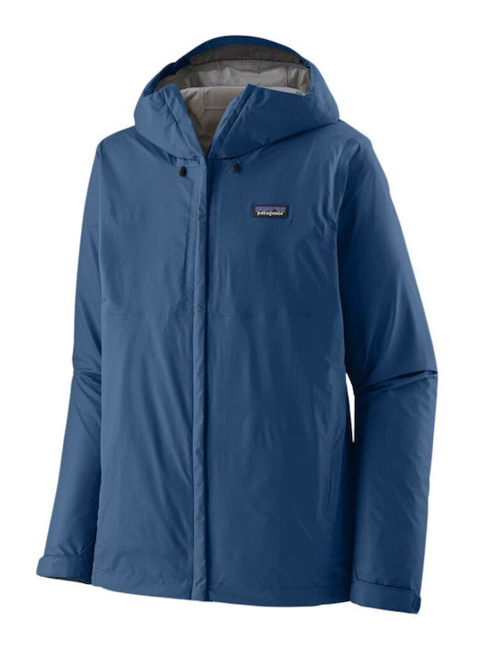 Patagonia Waterproof Jacket Clement Blue