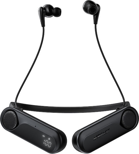 Acefast N11 In-Ear Bluetooth-Freisprecheinrichtung Kopfhörer mit Schweißbeständigkeit Schwarz