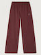 Women's Fabric Trousers in a Relaxed Fit Purple