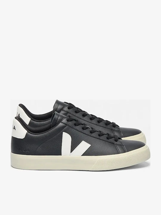 Veja Campo Sneakers Bărbați Negri Albi
