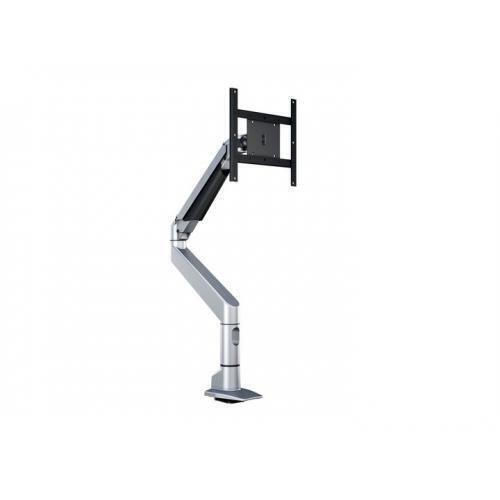 Multibrackets Desk-Mounted Monitor Stand up to 38" with Silver Arm