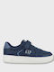 Παιδικά Sneakers με Σκρατς Μπλε