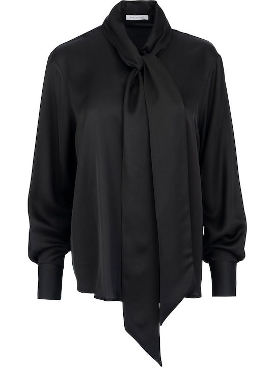 Philosophy Wear Μακρυμάνικο Γυναικείο Σατέν Που...