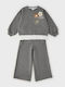 Kinder Jogginganzug-Set Melange Grey
