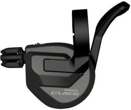 Shimano Cues SL-U8000-L Left 2-Speed Rapidfire Plus Mono Without OGD Inner Cable 1800 mm Outer Housing SP41 Sealed 1320 mm Black Add 6 mm Sealed Cap x2 Individual Packaging