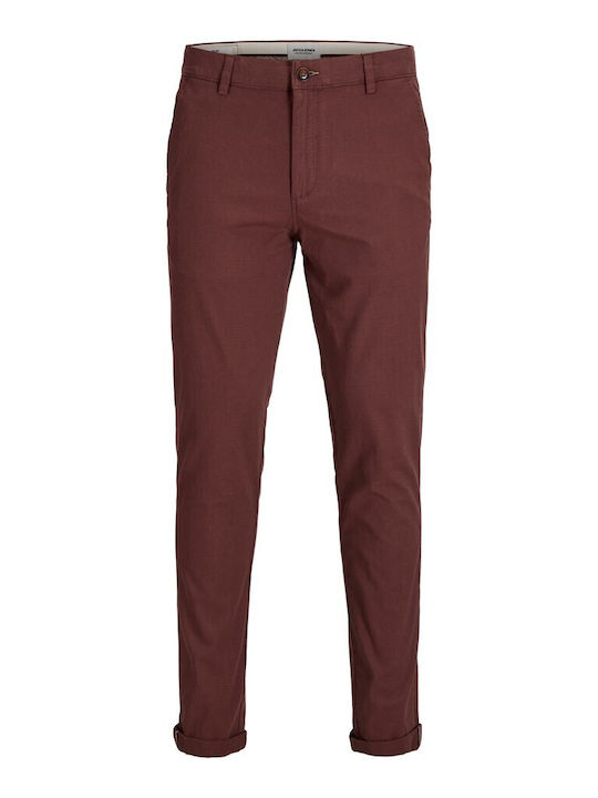 Jack & Jones Ανδρικό Παντελόνι Slim Fit Bitter ...