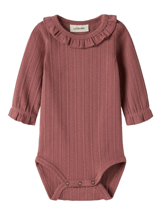 Lil' Atelier Rosa Baby-Strampler Lil' Atelier Rosa Baby-Strampler