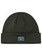 Unisex Knitted Beanie in Khaki