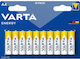 Varta Μπαταρίες Αλκαλικές High Energy AA Varta (10τεμ)