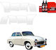 Transparent Protective Film Grizzglass Bodyshield Wheel Arches Warszawa 101 1960-1962 8in1