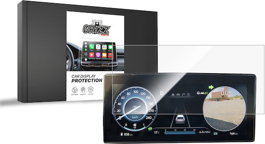 Ceramic GrizzGlass Car Display Protection Film Hyundai Tucson 10.25" Virtual Cockpit 2020-2024