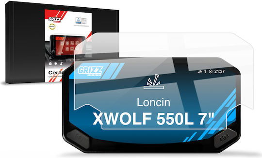 Folie Ceramică Grizzglass Cardisplay Protection Loncin Xwolf 550l 5" 2025-2026