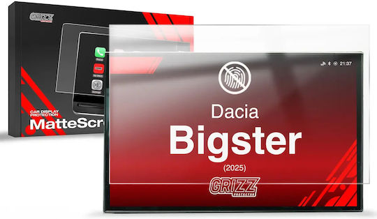 Μεμβράνη Ματ Grizzglass Προστασία Cardisplay Dacia Bigster 10" 2025-2026
