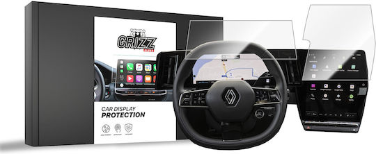 Μεμβράνη Ceramiczna Grizzglass Cardisplay Protection Renault Rafale 12" 2024 2w1