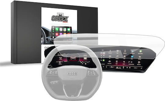 Folie Ceramică Grizzglass Cardisplay Protection Audi Q6 E-tron 2024-2026