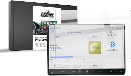 Φύλλο Κεραμικό Grizzglass Προστασία Cardisplay Ford Transit 12" 2024-2026