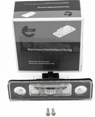 SKV Left License Plate Light Skoda Octavia / Roomster
