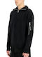 Troyer-Pullover Langarm Schwarz