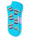 Happy Socks Cup Damen Socken Hellblau