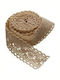 Brewis Weihnachtsband Braun 3,5 x 200 cm