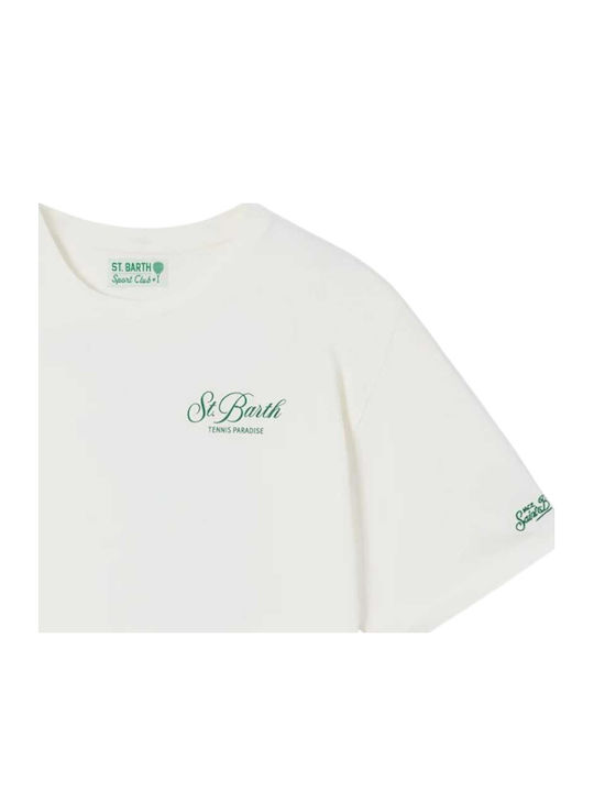 MC2 Snoopy Tennis Paradise T-shirt White DLR000...