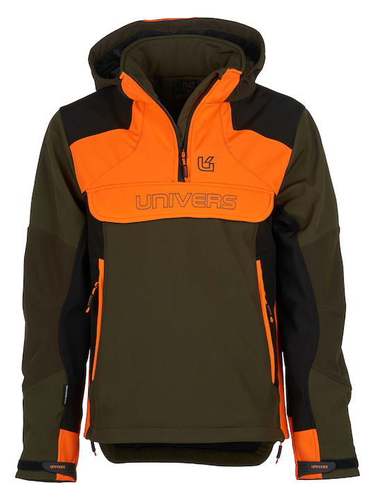 Univers Alaska Jachetă Softshell De Vânătoare Impermeabilă Portocalie