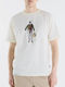 Varsity Gym Sport-T-Shirt Angora