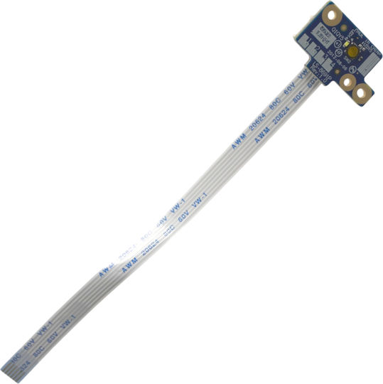 Платка на бутона за захранване Power Button Board за лаптоп Lenovo Ideapad Y400 Qiqy5 Ns-a032 90002553 90001123 Ls-8691p Код.1-brd404