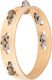 8″ Single Jingles Wooden Tambourine