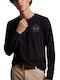 Ervin Langarmshirt Schwarz