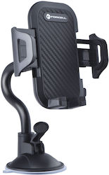 Forcell F-grip Carbon Βάση Κινητού Μαύρη Forcell F-grip Carbon Βάση Κινητού Μαύρη