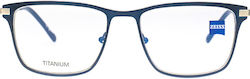 Zeiss Zs22117 401 Blue Titanium