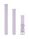 Garmin Λουράκι Σιλικόνης Μωβ (Garmin Lily)