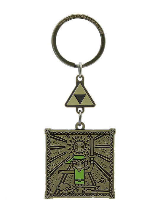 Abystyle Legend Zelda Legend Zelda Ключодържател Link + Triforce