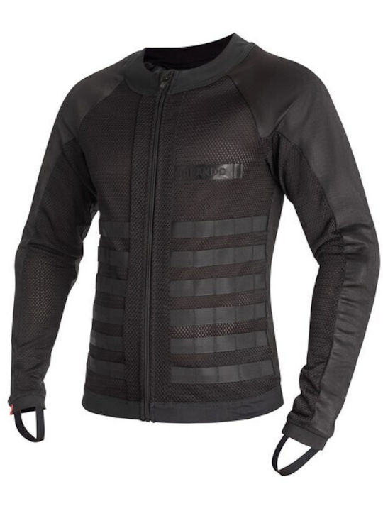Commando Summer Men's Cordura Motorcycle Jacket Black