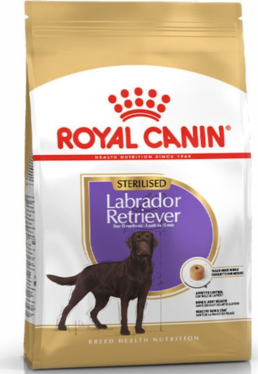 Labrador 12kg Dry Food for Adult Neutered Dogs with Poultry, Corn and Rice