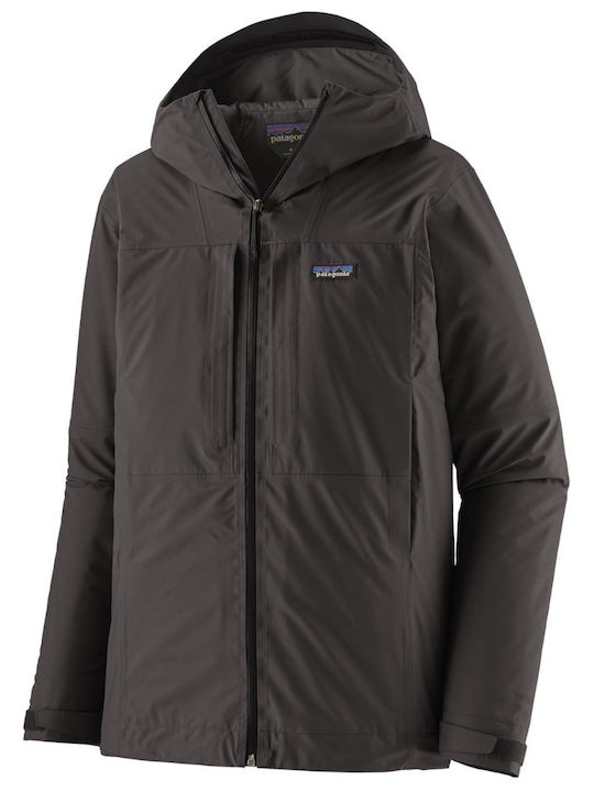 Insulated Boulder Fork Wasserdichte Jacke Schwarz