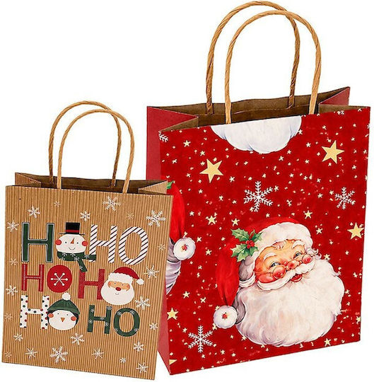 XMASfest Χριστουγεννιάτικη Τσάντα για Δώρο 23x8x17εκ. 12τμχ